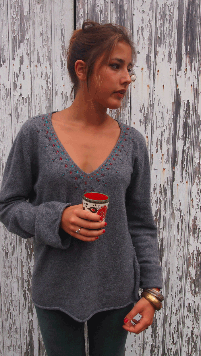 tricoter un pull simple
