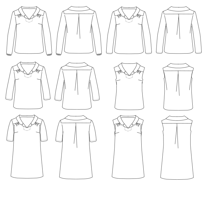 blouse versions