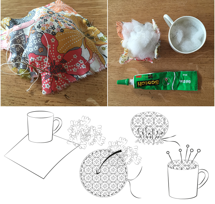 Faire un joli pique-épingles - Chouette Kit