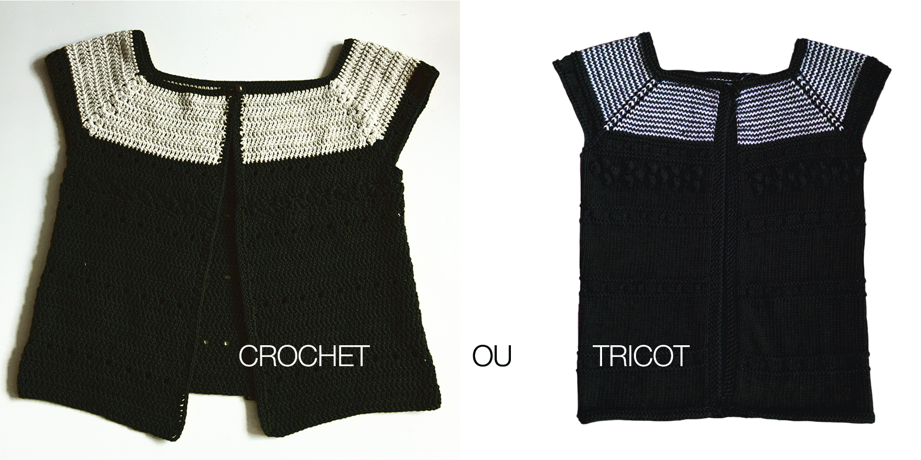 gilet 2 versions