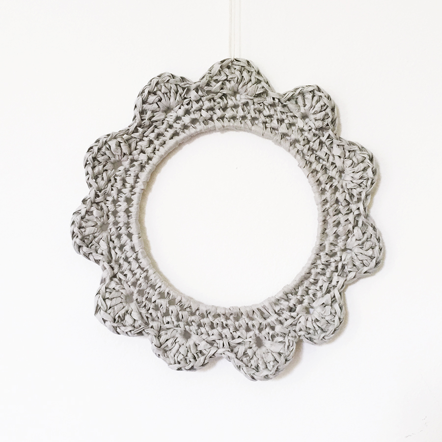 kit crochet cadre papier corolle
