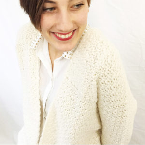 gilet alice - kit crochet facile