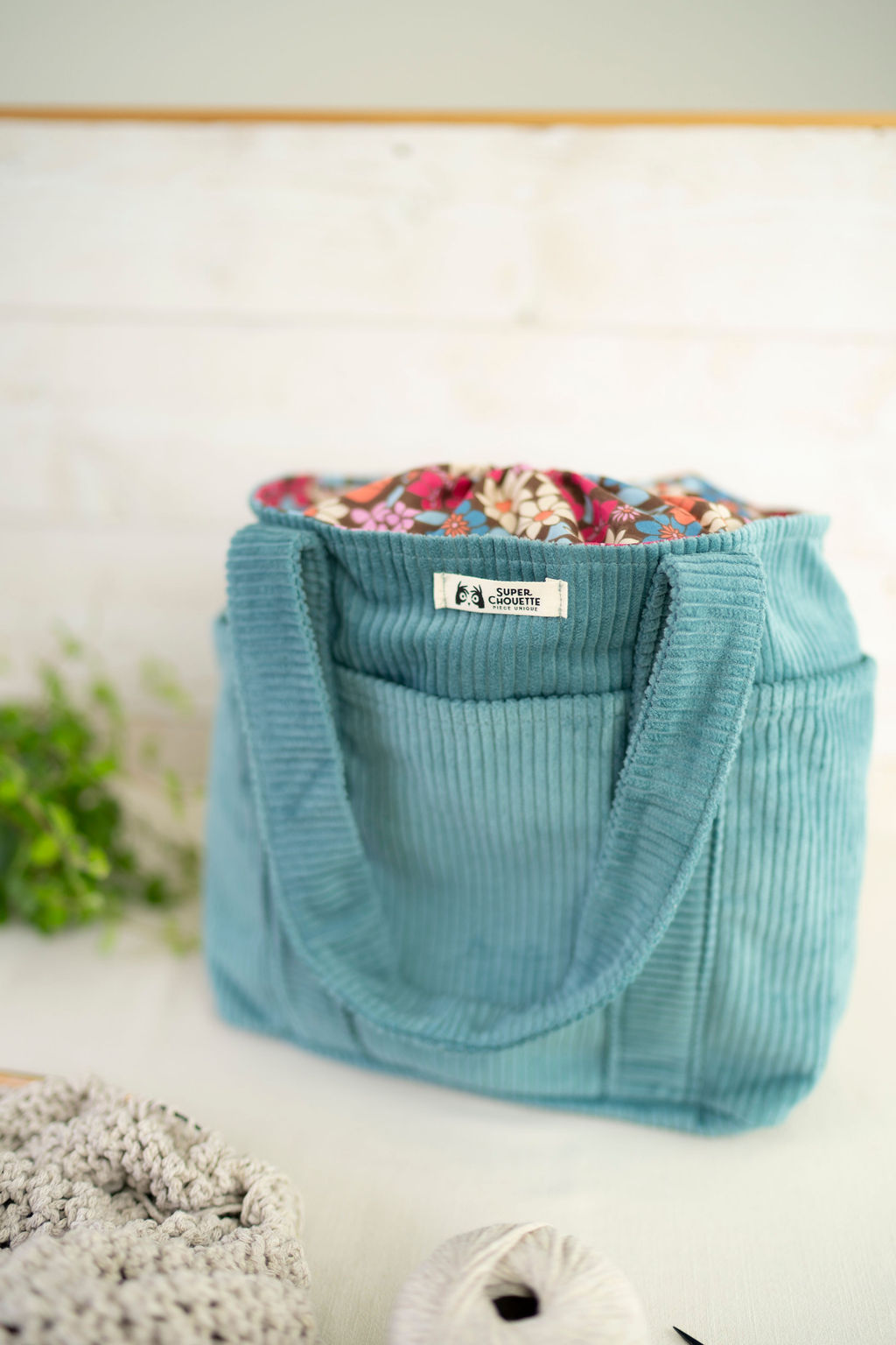 Kit Crochet intermédiaire - Sac Geroges - Super Chouette