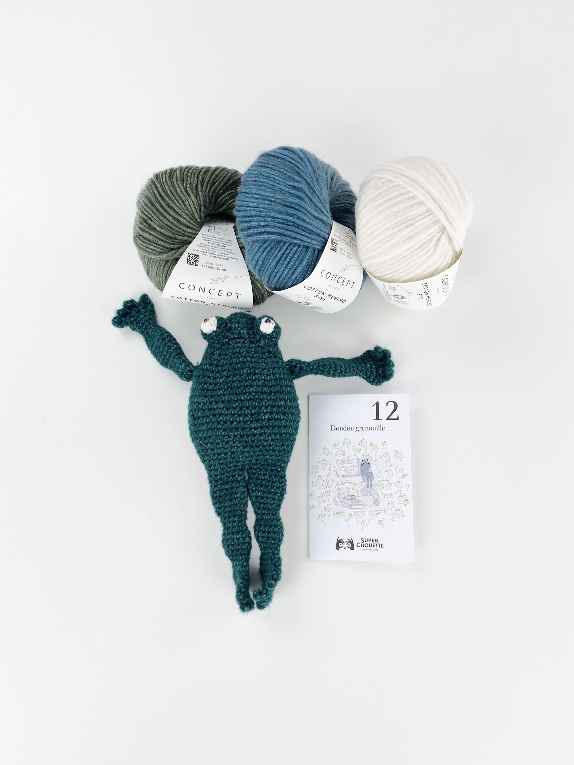 Les meilleurs fils Katia pour crocheter des amigurumis : coton