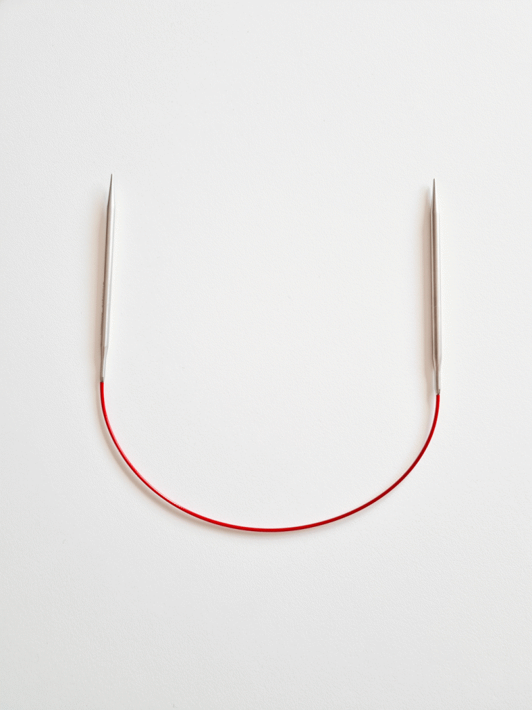 Aiguille Acier Inoxydable Aiguille Circulaire ChiaoGoo RED 4.00mm 80cm - Acier Inoxydable - Pour Dentelle Aiguille Dentelle ChiaoGoo