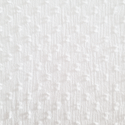 voile coton plumetis blanc