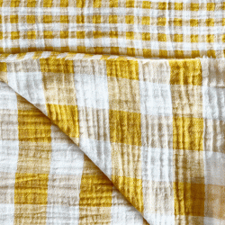 DG vichy réversible jaune