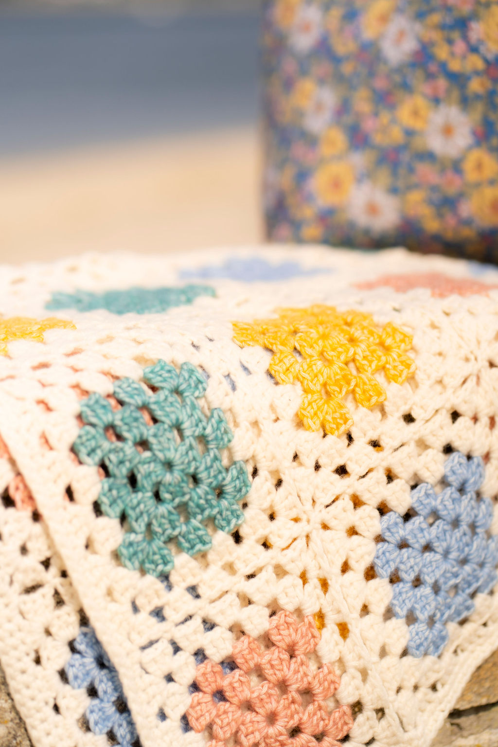 Kit crochet - Couverture Blanket - facile - Super Chouette