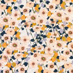 Viscose fleurie Sakura