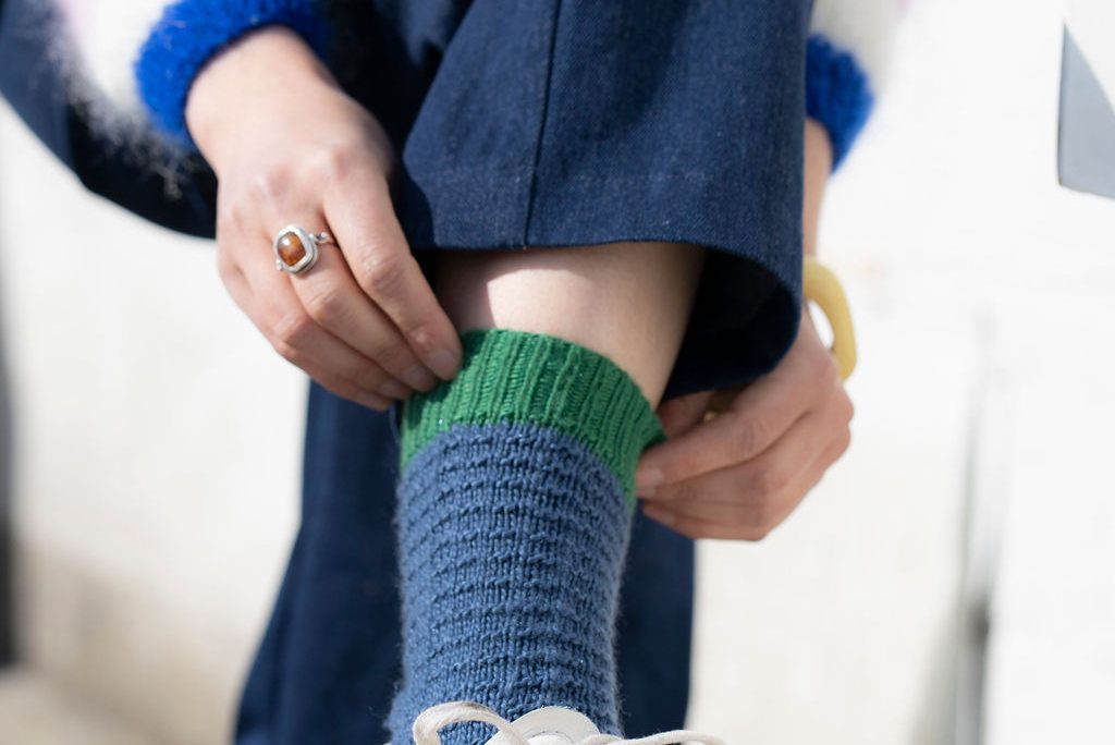 kit tricot chaussettes